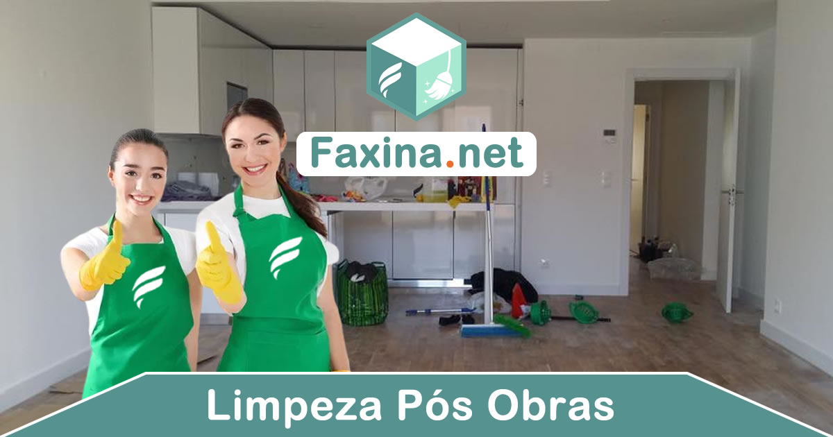 Empresa de limpeza pós obras RJ