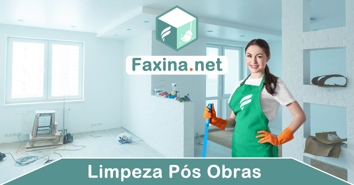 Preço limpeza pós obras RJ